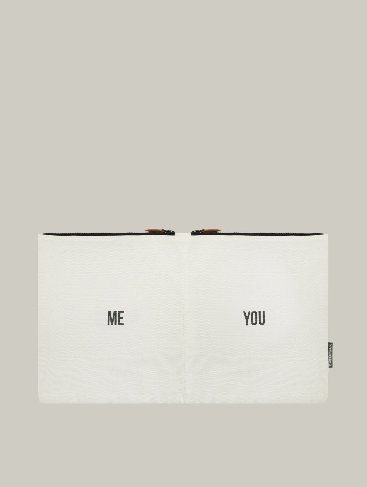 Me & You Double Zipped Pouch