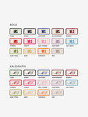 INITIALS SMALL DRAWSTRING BAG