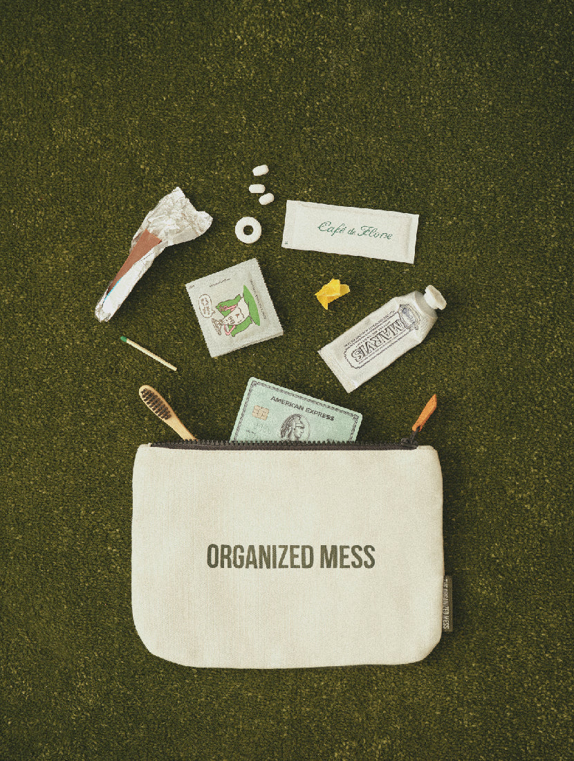 'Organized Mess' Fermuarlı Çanta
