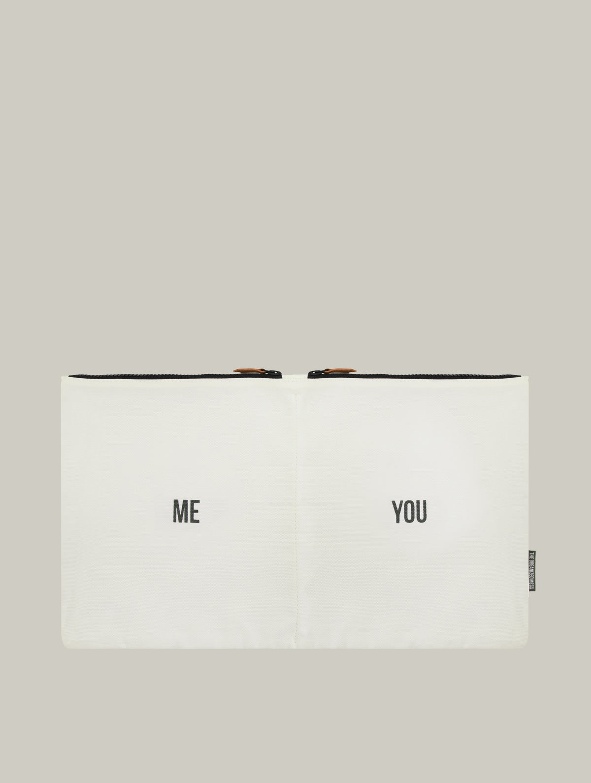 Me & You Çift Fermuarlı Çanta