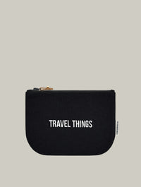 Travel Things Zipped Pouch