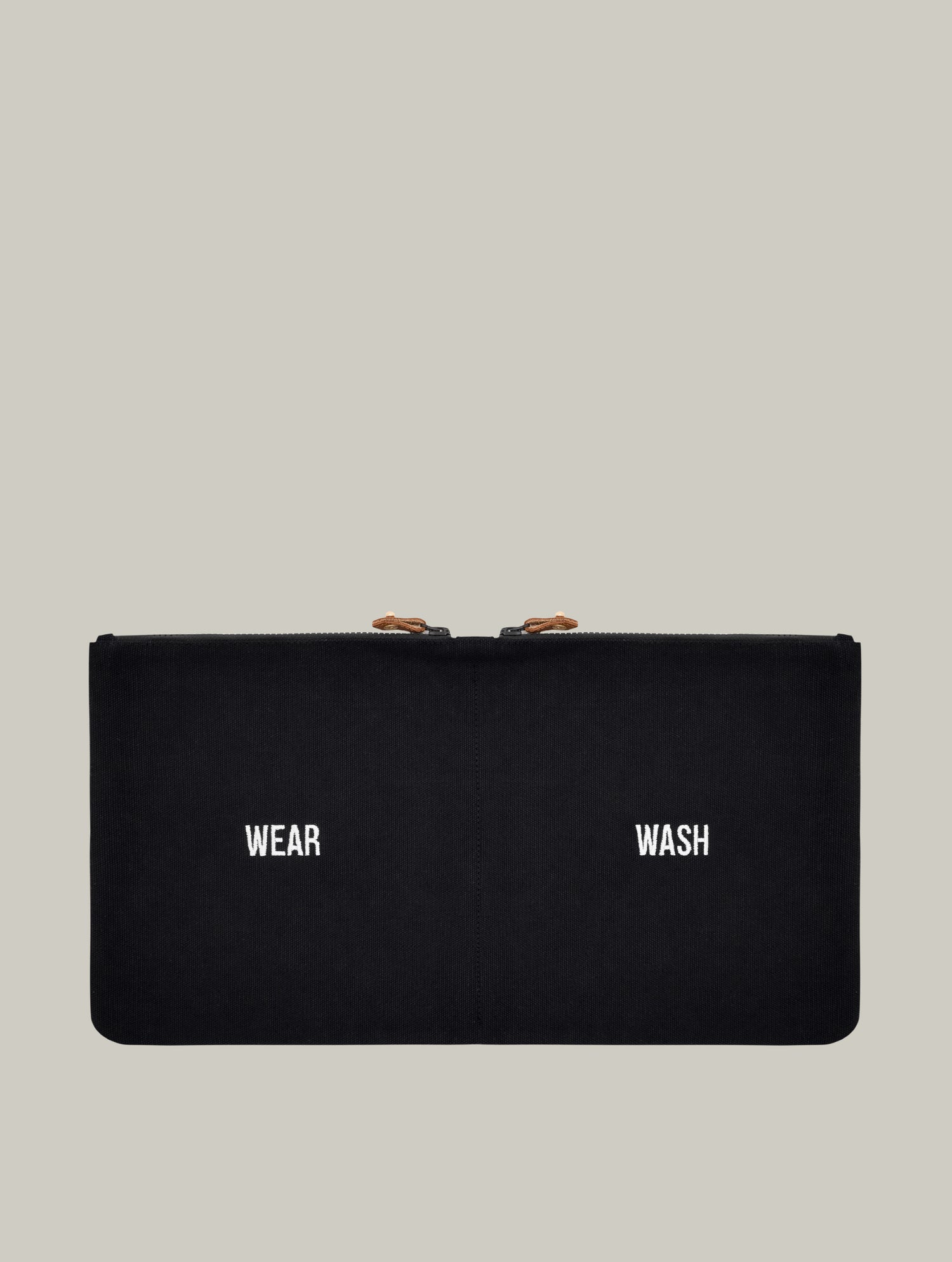Wear & Wash Double Zipped Pouch
