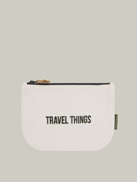 Travel Things Zipped Pouch