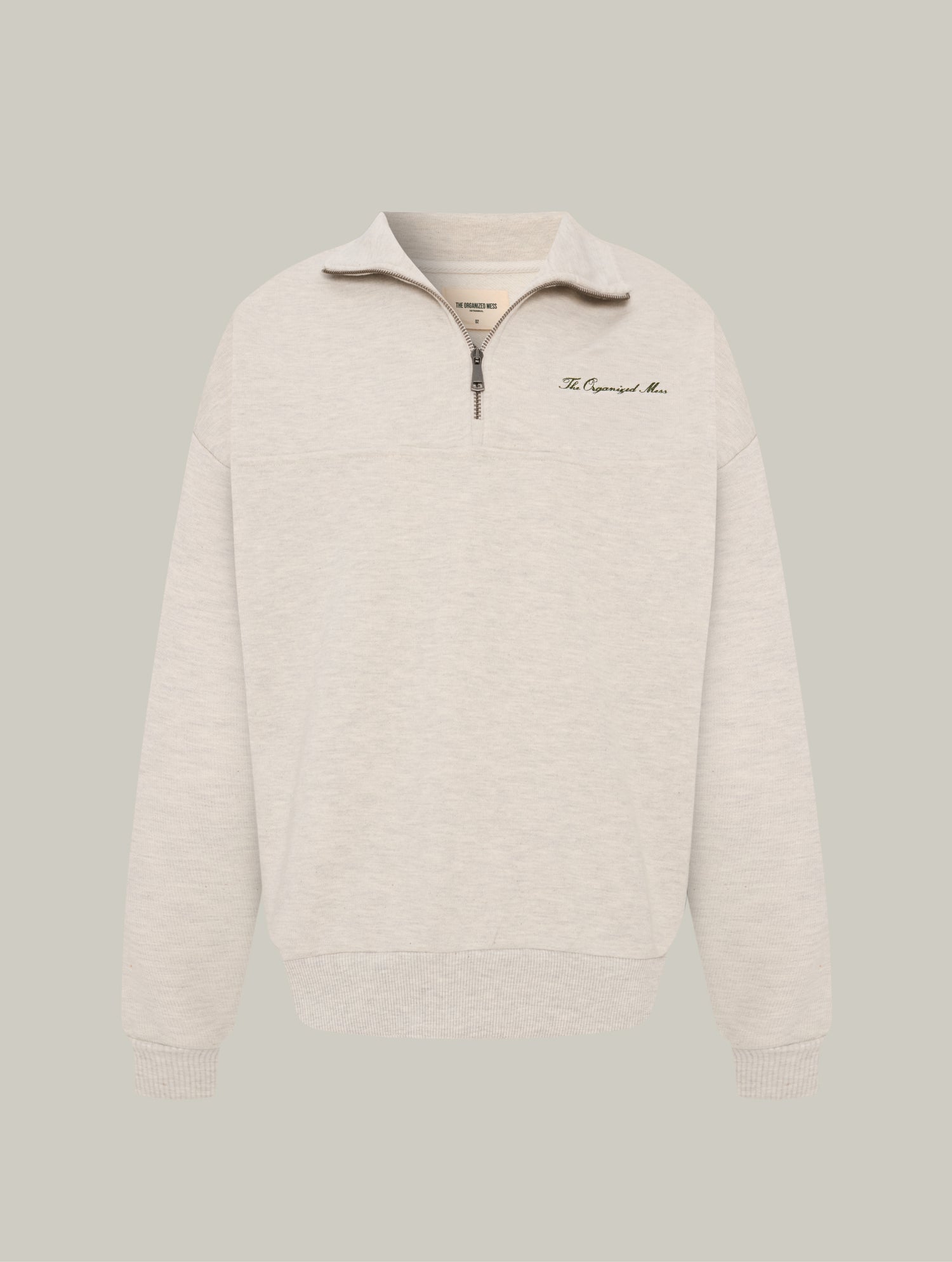 Logo Fermuarlı Sweatshirt