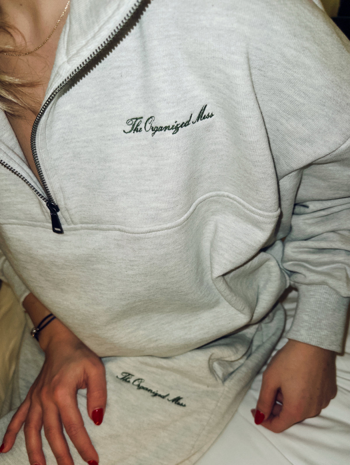 Logo Zipped Sweatshirt