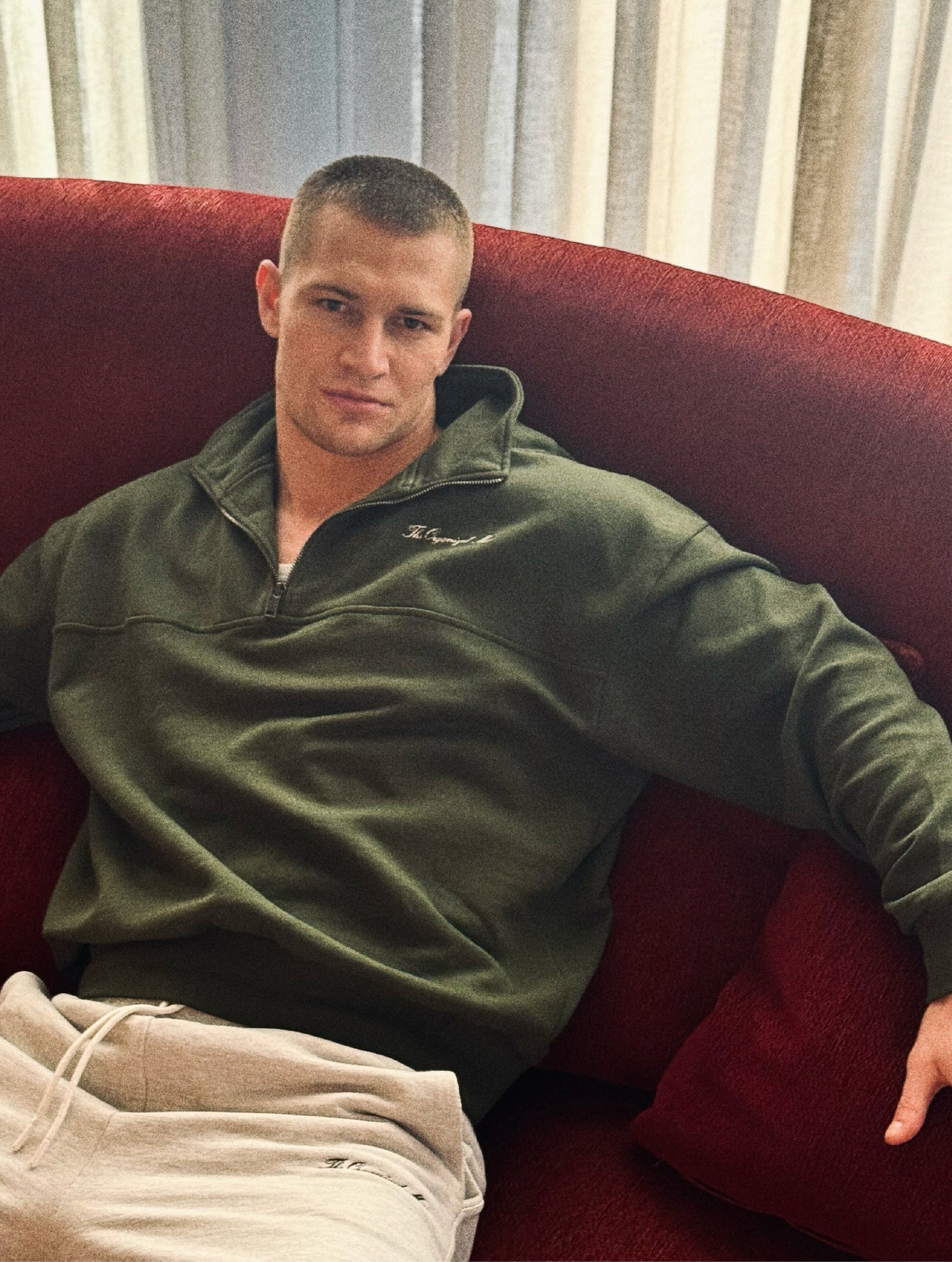 Logo Zipped Sweatshirt