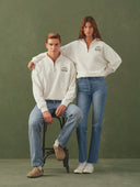 GRAPHIC FERMUARLI SWEATSHIRT