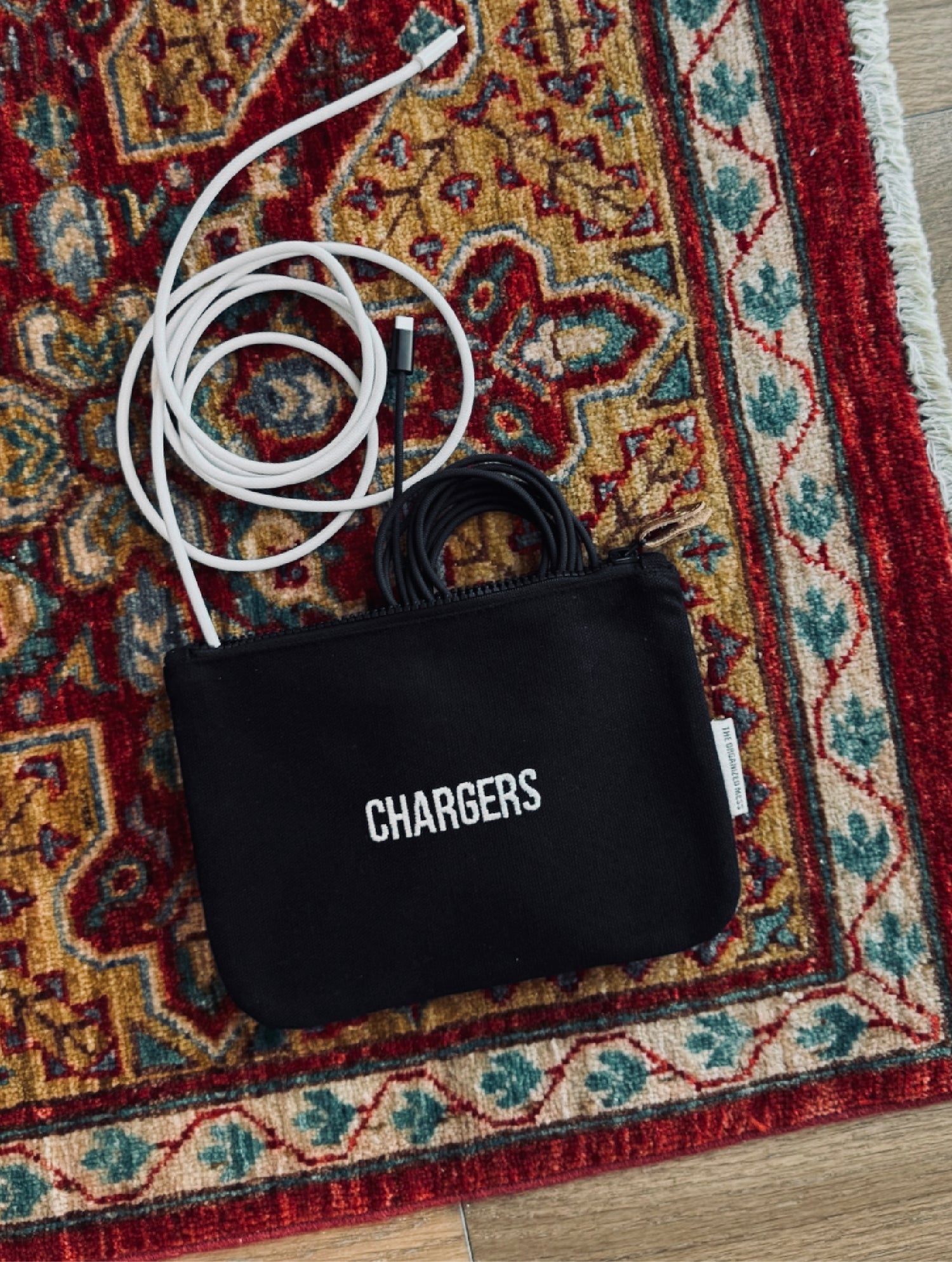 Chargers Zipped Pouch