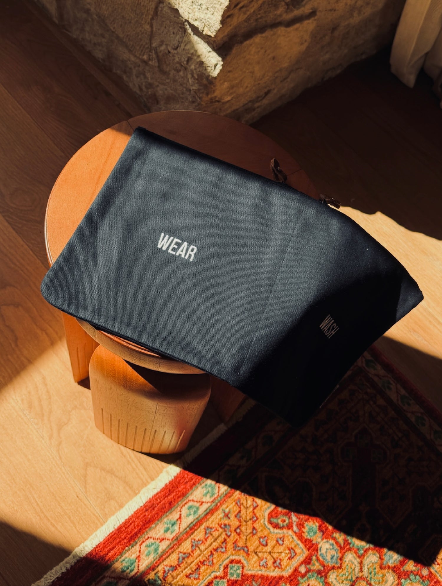 Wear & Wash Double Zipped Pouch
