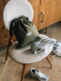 Large Shoes Drawstring Bag